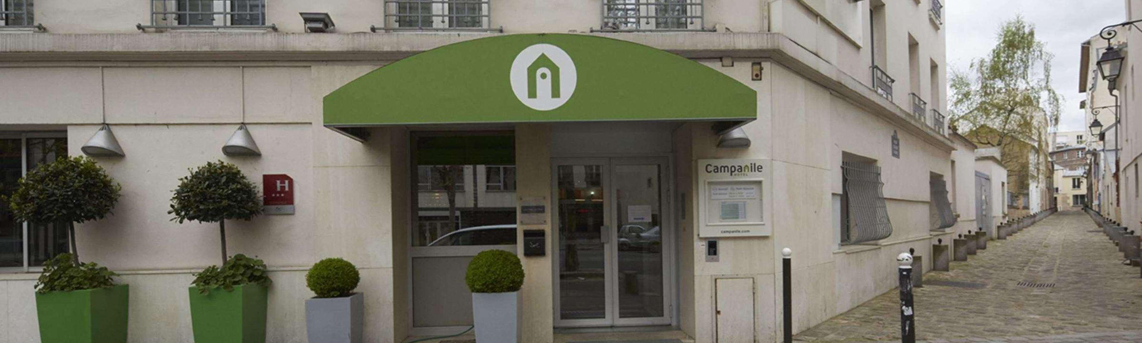 Отель Campanile Paris 14 - Maine Montparnasse Экстерьер фото